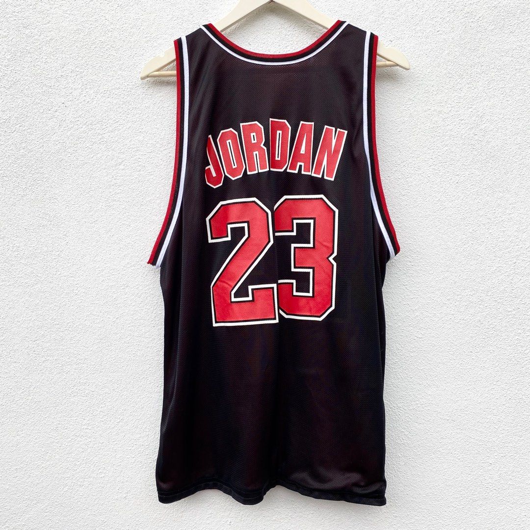 AUTHENTIC 💯 CHAMPION NBA 'MICHAEL JORDAN Chicago Bulls' #23 Reversible  Basketball Jersey USA, Men's Fashion, Activewear on Carousell