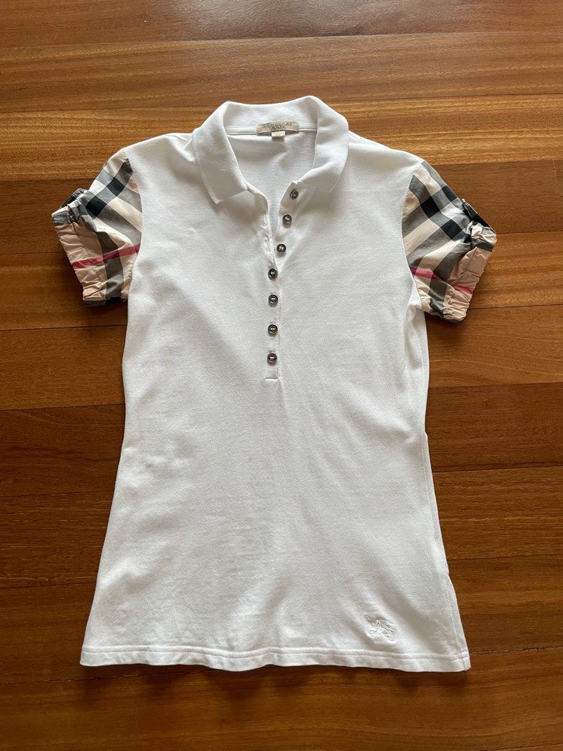 Authentic burberry polo outlet shirt
