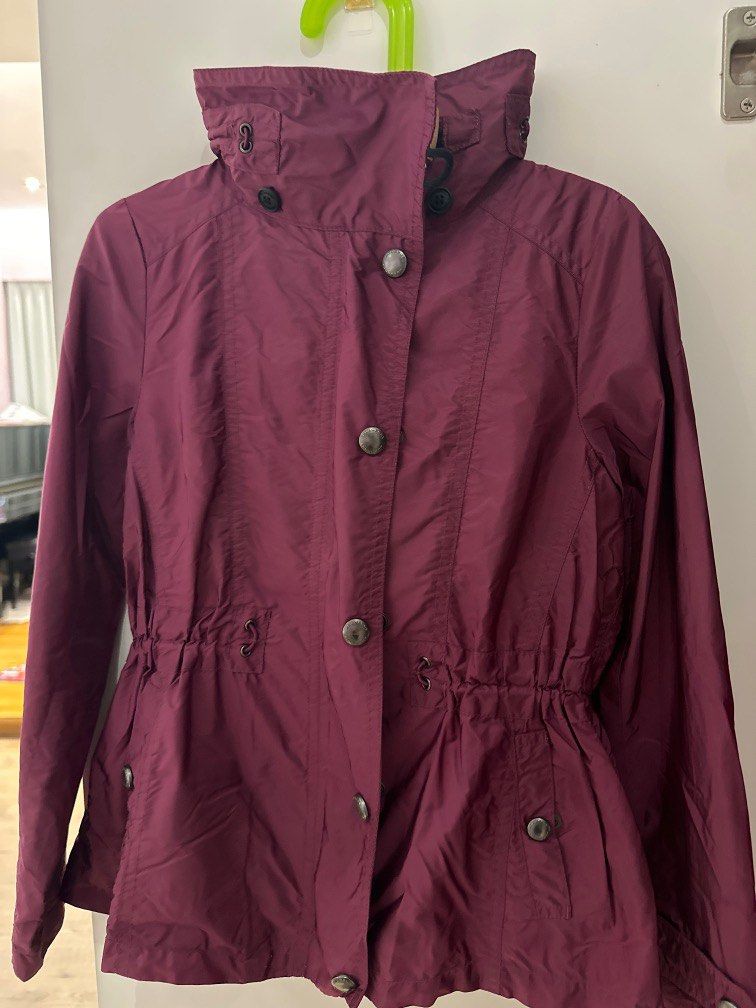 Purple best sale burberry jacket