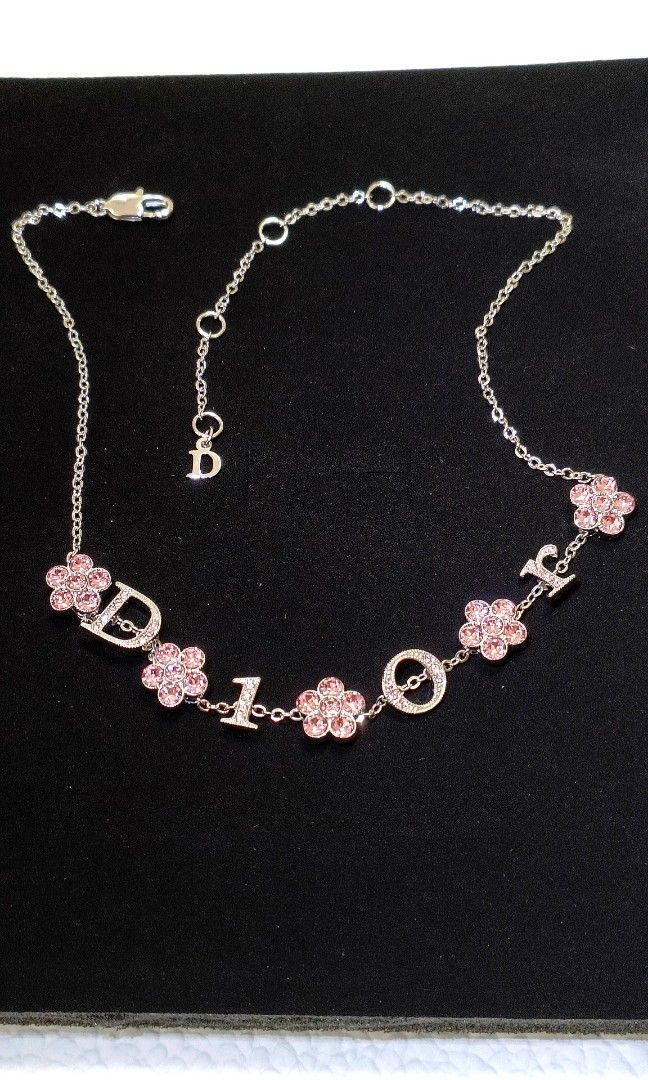 Dior deals flower necklace