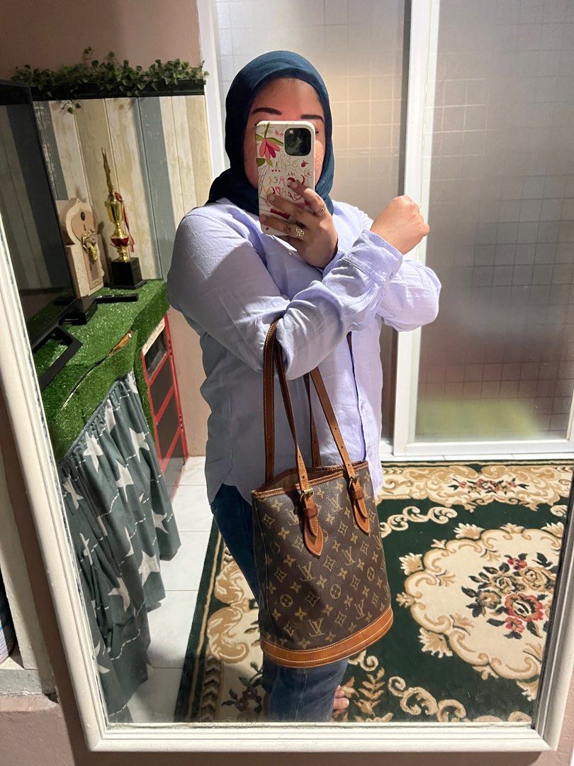 Louis vuitton bucket bag hot sale vintage