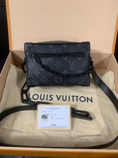 Louis Vuitton Mini Soft Trunk Metallic in Metallic Nebula Coated