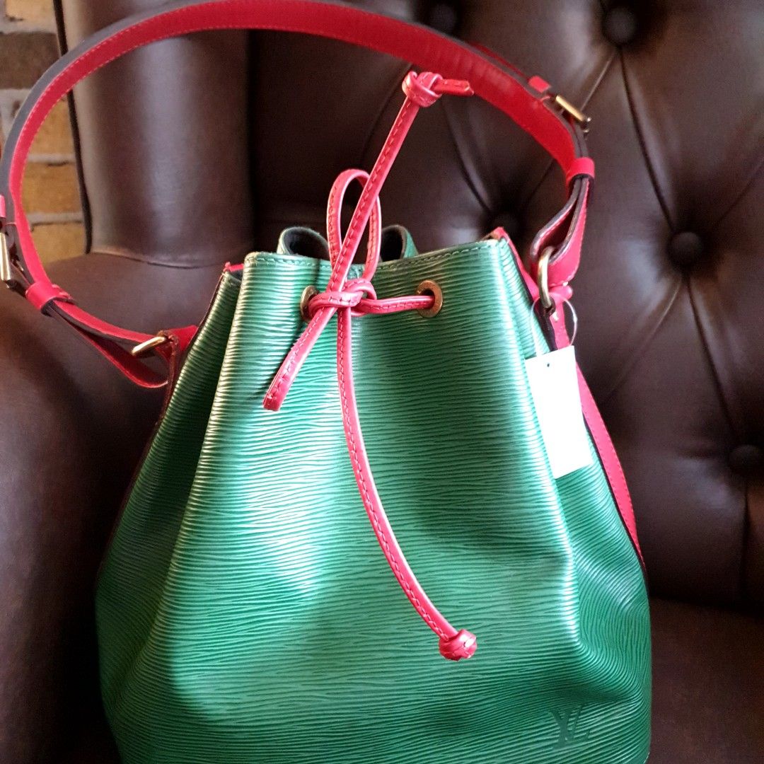 Louis Vuitton Vintage Green Epi leather backpack (with code), Luxury, Bags  & Wallets on Carousell
