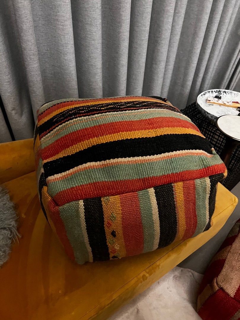 Authentic Moroccan Poufs from Africa, Furniture & Home Living
