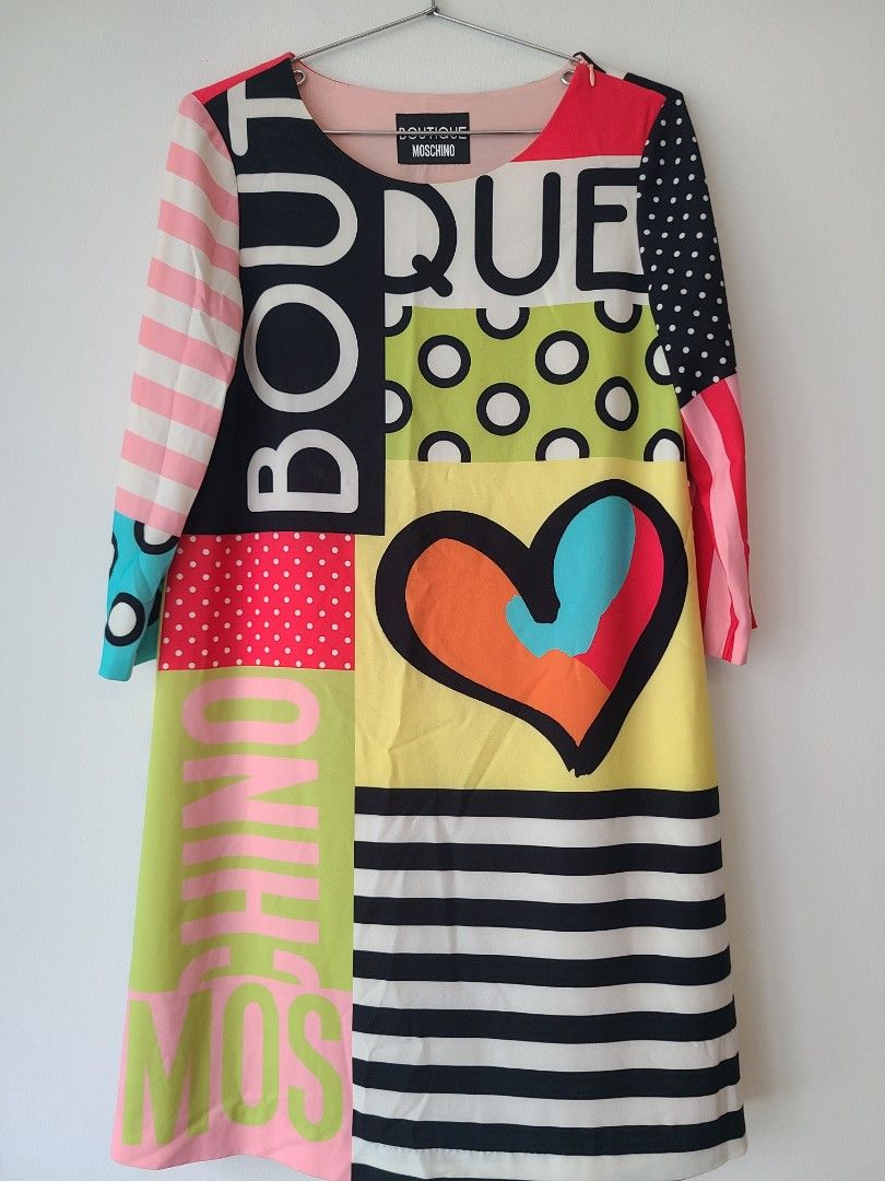 Authentic Moschino Boutique Quirky Novelty dress Women s Fashion Dresses Sets Dresses on Carousell