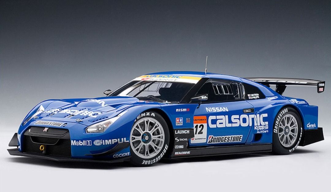 AUTOART 1/18 CALSONIC IMPUL GT-R #12, Hobbies & Toys, Toys & Games 