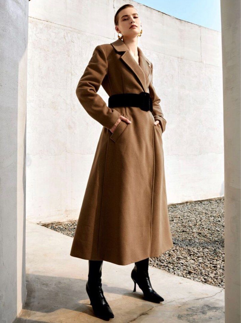 Christian siriano wool coat shop