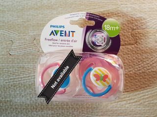 Avent 18m+ pink pacifier orthodentic
