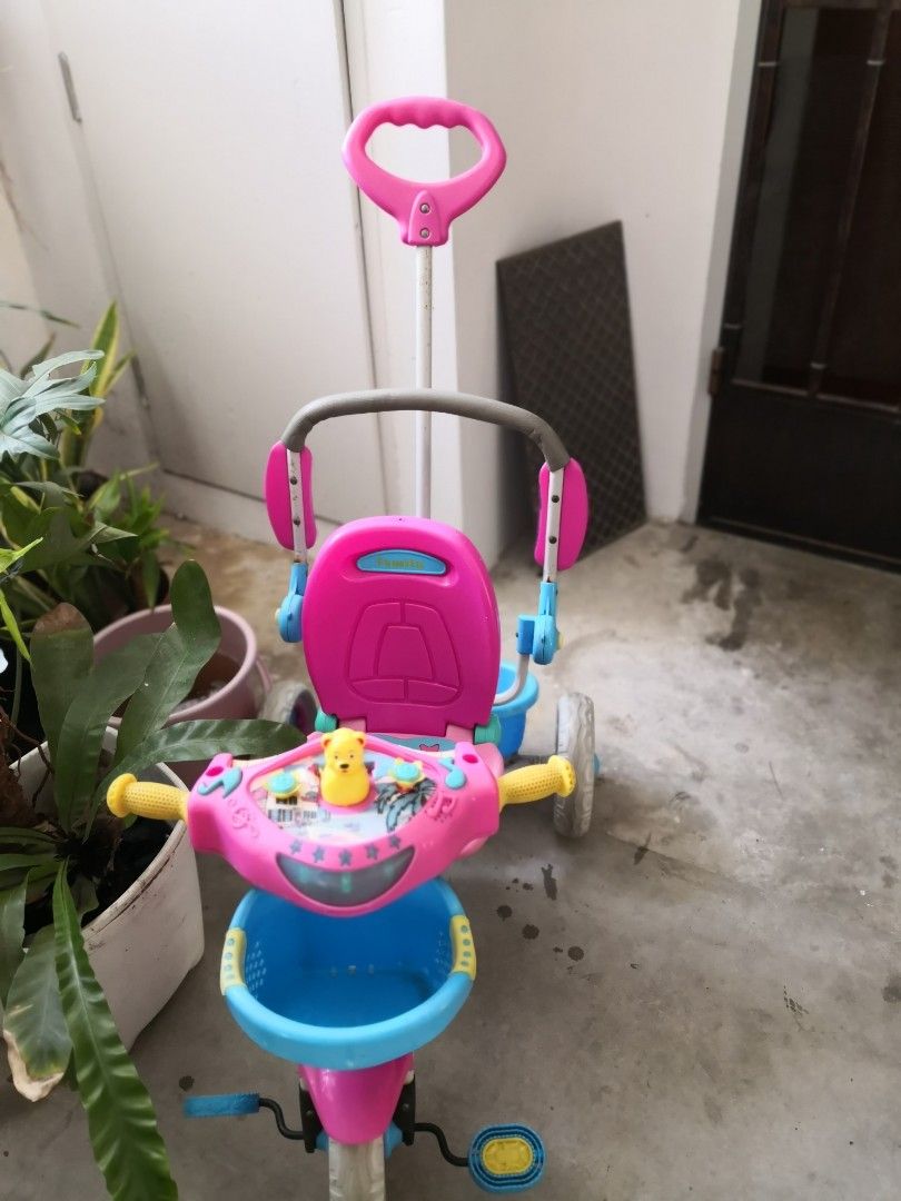 Childrens push trike hotsell
