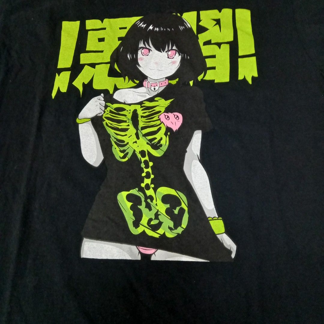 Bad Habits Anime Girl, Men's Fashion, Tops & Sets, Tshirts & Polo