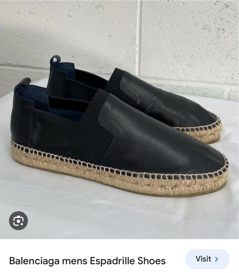 Balenciaga sales espadrilles mens
