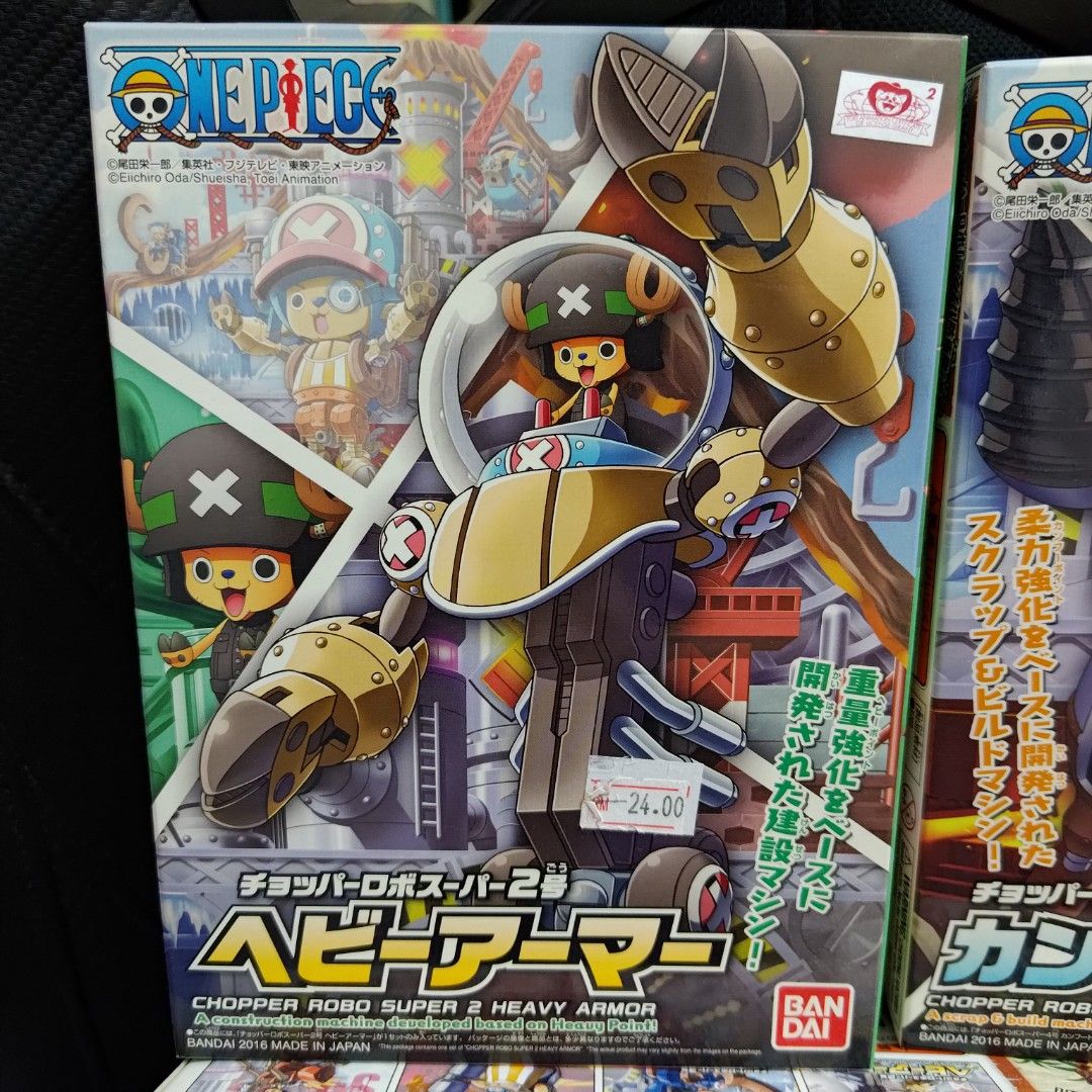 Bandai One Piece Robo Chopper model kit, Hobbies & Toys, Toys & Games