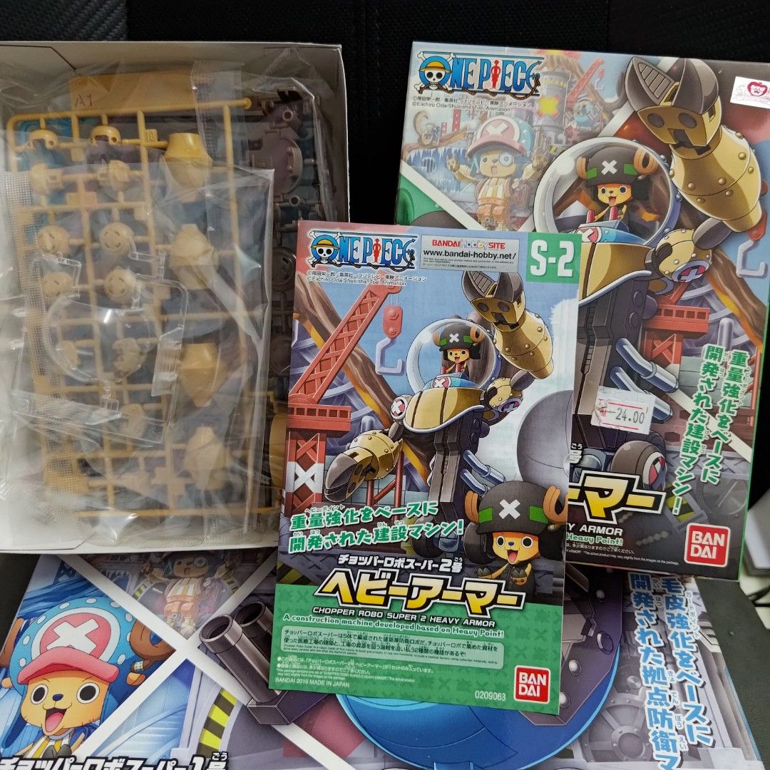 Bandai One Piece Robo Chopper model kit, Hobbies & Toys, Toys & Games