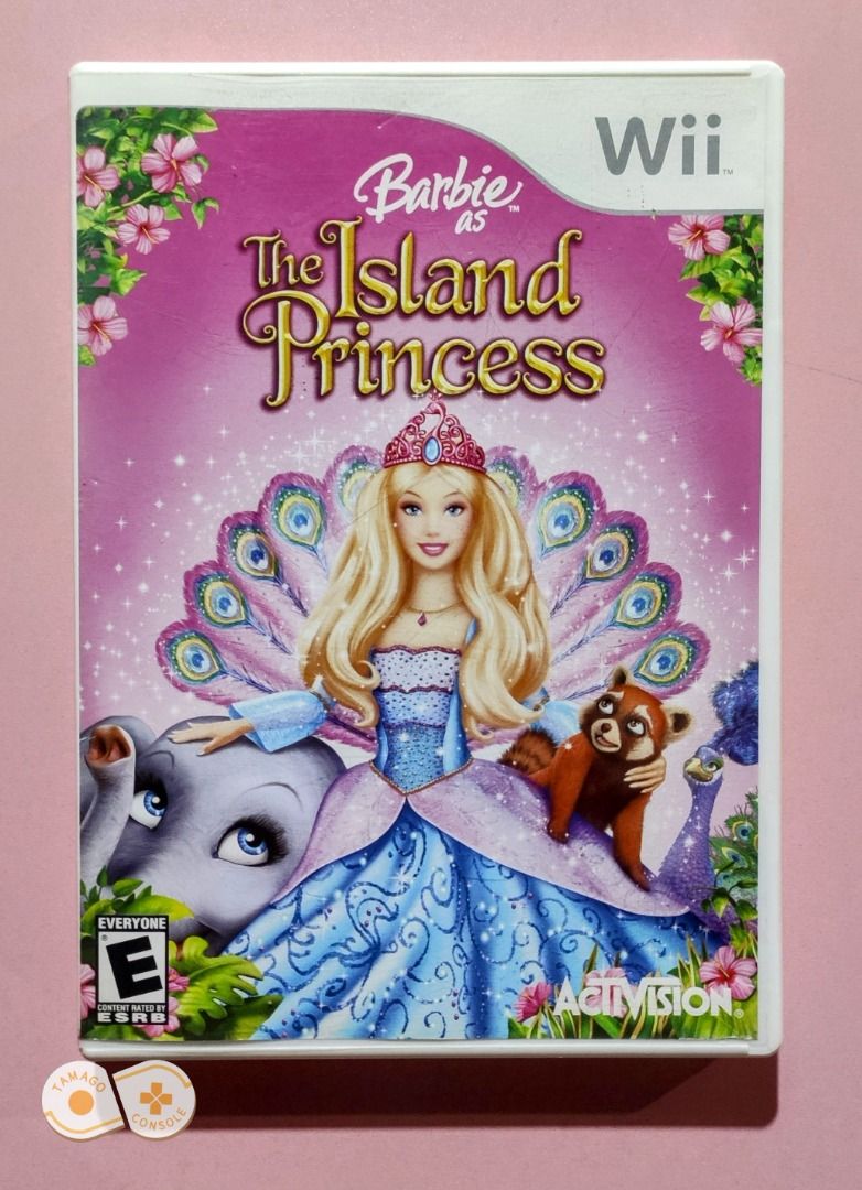 Barbie as the Island Princess Wii Game NTSC ENGLISH