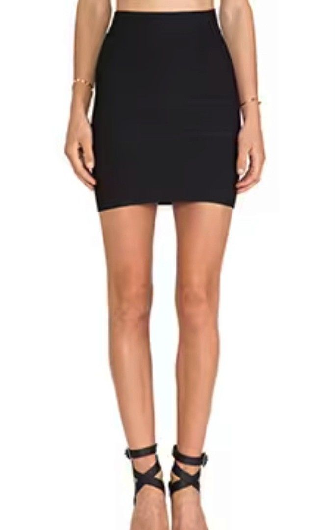 Mini skirt Bcbg Max Azria Red size S International in Viscose - 41393841