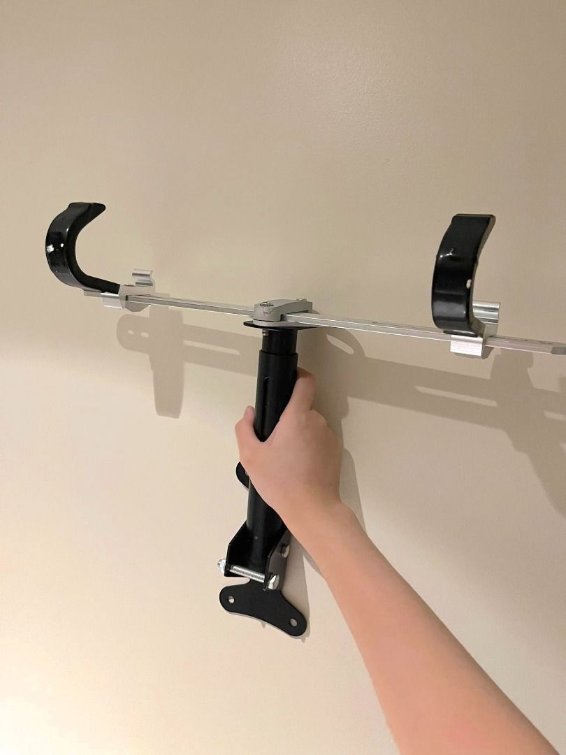 Bike Metal Wall Mount Rack w/ Tox/Drywall anchors and Screws, Furniture