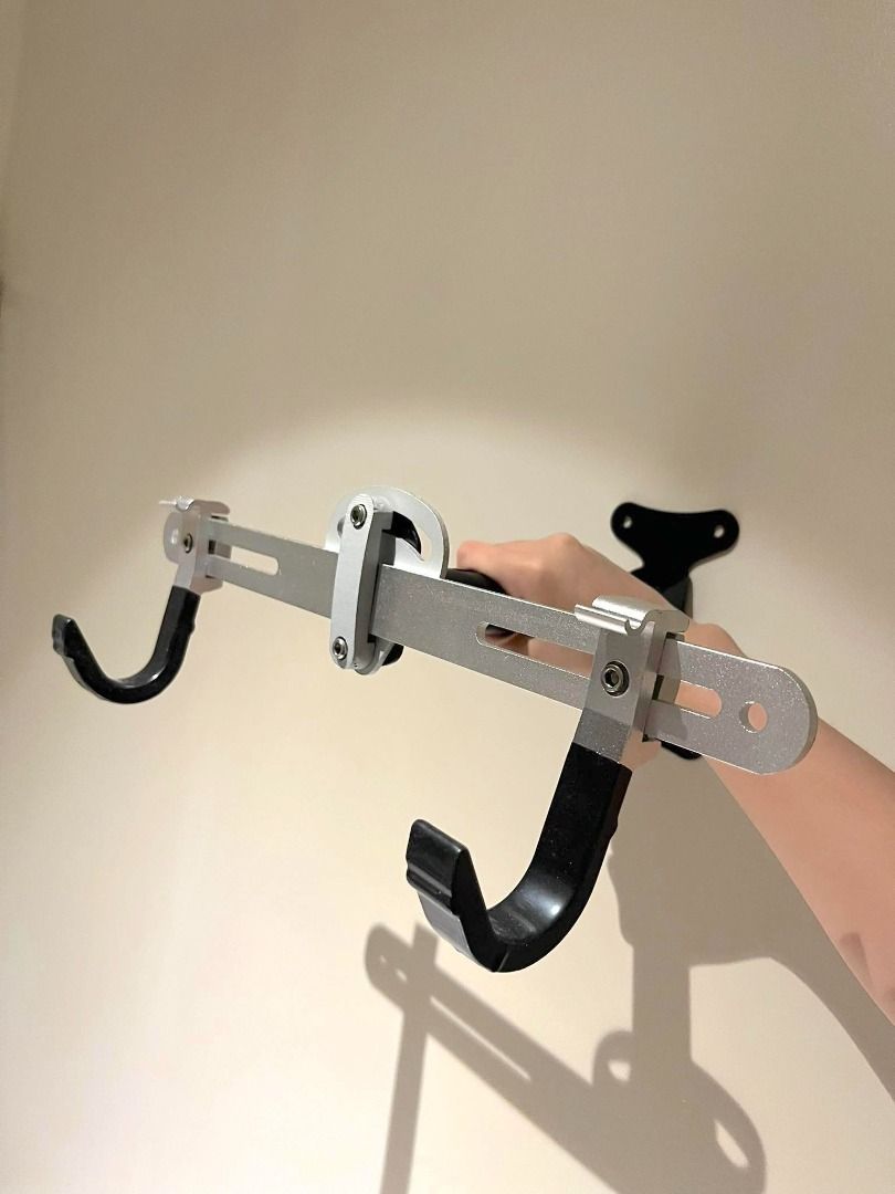 Bike Metal Wall Mount Rack w/ Tox/Drywall anchors and Screws, Furniture