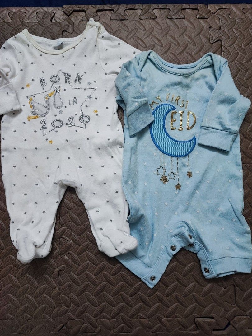 Bluezoo sales baby sleepsuits