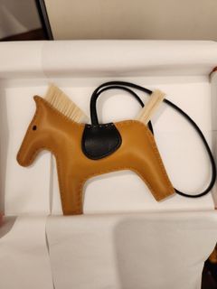Hermès Bosphore Pegasus Horse Rodeo Bag Charm PM