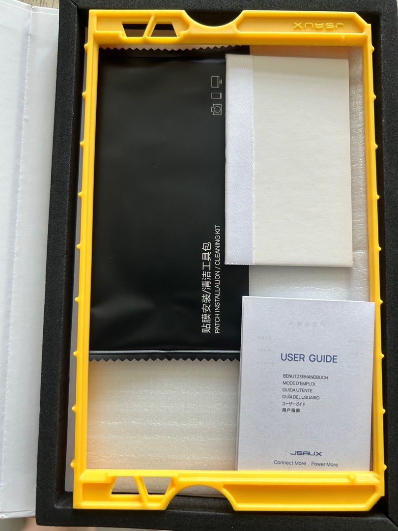 BNIB JSAUX x 1 set Matt / Fingerprint proof Tempered Glass Screen