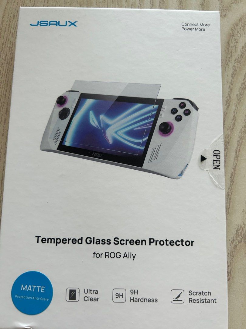 BNIB JSAUX x 1 set Matt / Fingerprint proof Tempered Glass Screen
