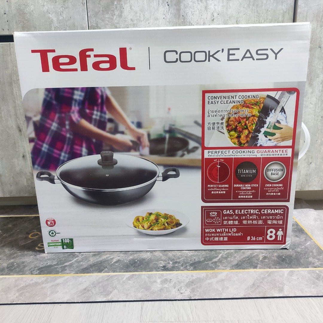 Tefal x Jamie Oliver Series - Shallow Pan 24cm 3.3L Non-stick Pan Tefal,  Furniture & Home Living, Kitchenware & Tableware, Cookware & Accessories on  Carousell