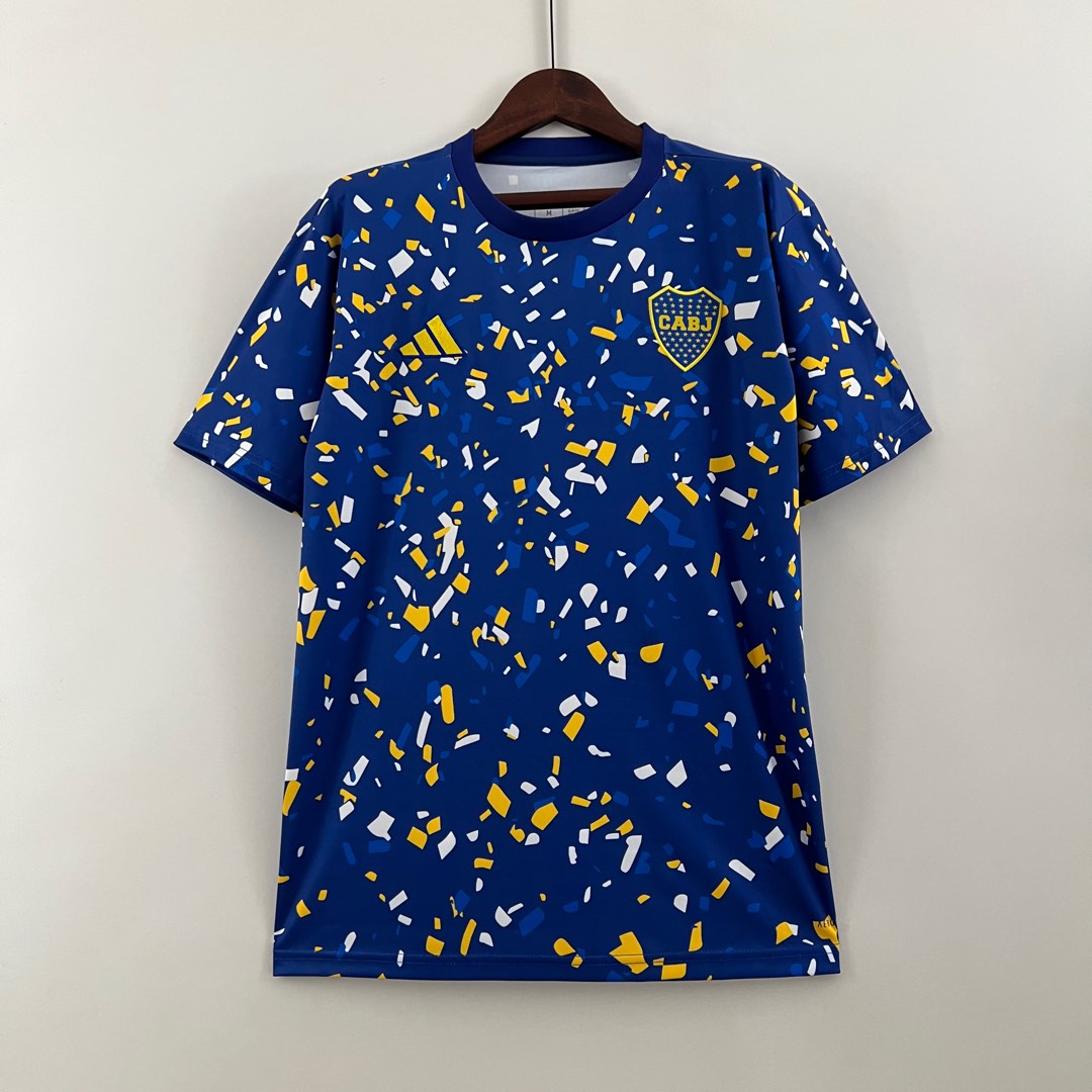 Boca Juniors Training Kit Jersey Shirt 23 24 Sports Equipment
