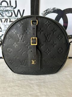 Sell Louis Vuitton Monogram Vernis Boite Chapeau Souple MM Bag - Black