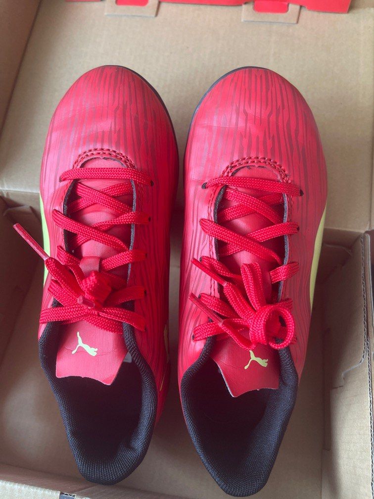 Brand New puma RAPIDO III FG AG JR Moulded stud football boots