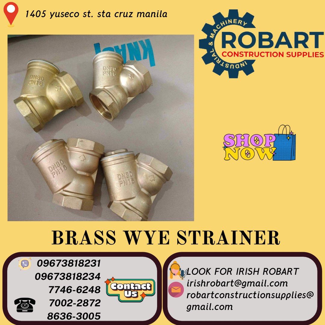brass wye strainer, Commercial & Industrial, Construction Tools