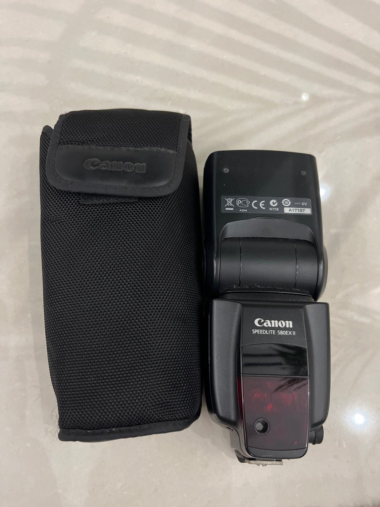 Canon Speedlite 580 EX II, Photography, Photography Accessories ...