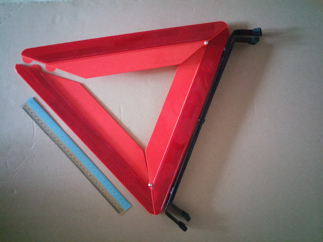 Car Foldable Emergency Warning Triangle-Universal Reflective Warning ...