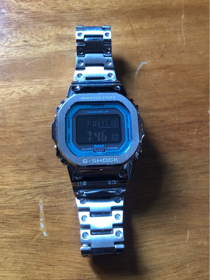 Casio G-SHOCK GW-B5600 副廠鋼帶, 男裝, 手錶及配件, 手錶- Carousell