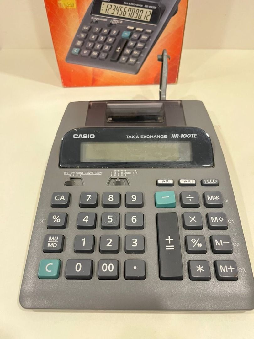 CASIO Printing Calculator, Hobbies & Toys, Stationery & Craft, Other ...