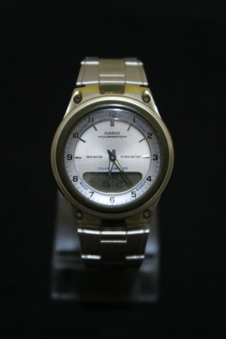 Casio Telememo Illuminator Men s Fashion Watches Accessories Watches on Carousell
