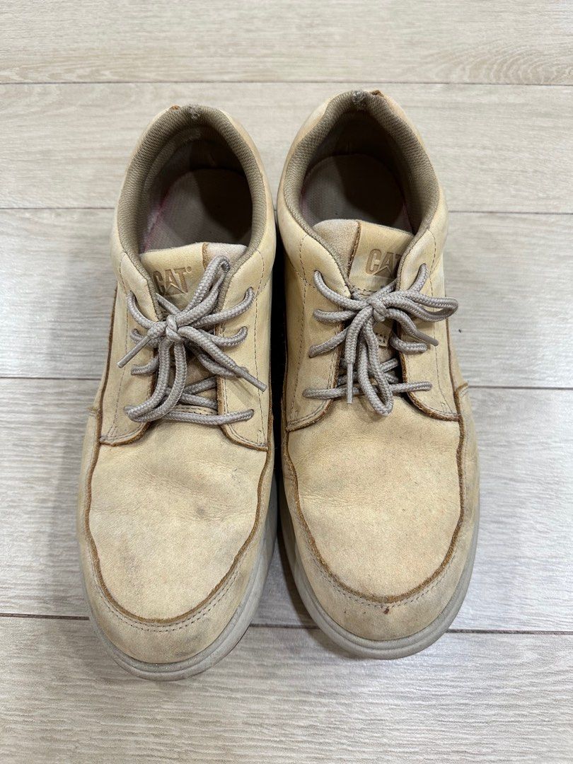 CAT beige shoes for men Men s Fashion Footwear Sneakers on