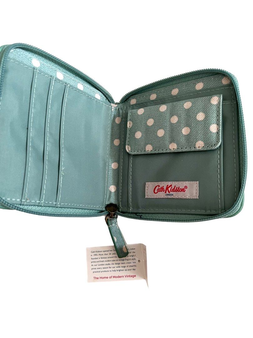 Cath kidston green purse hotsell