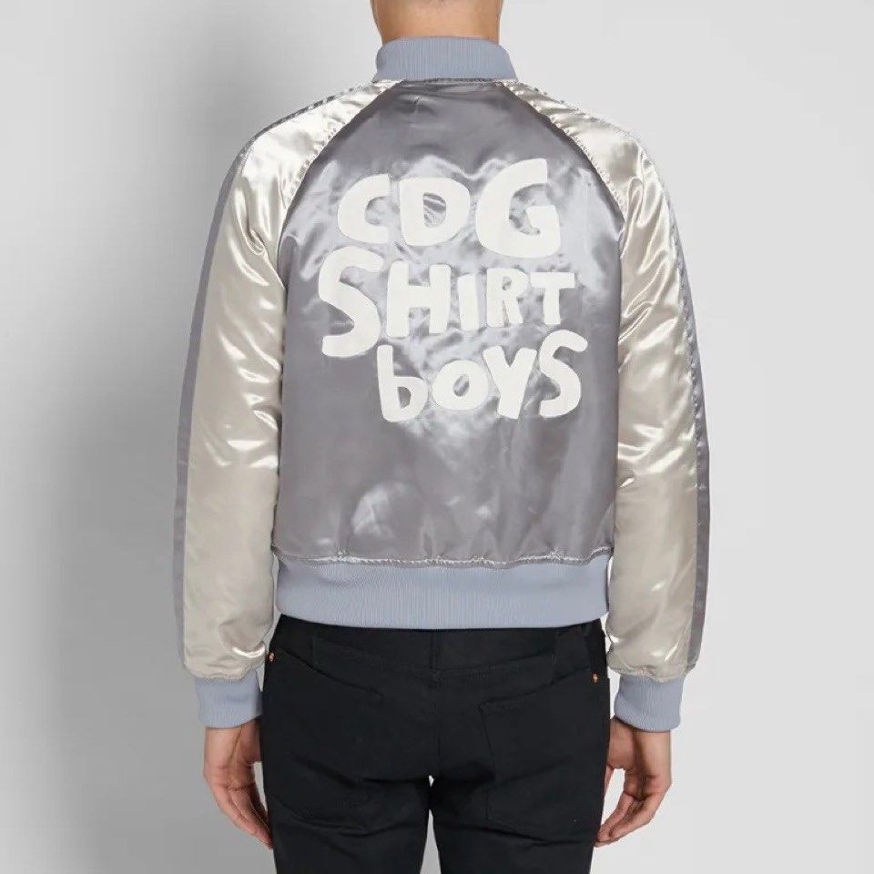 Cdg shirt boys bomber sale