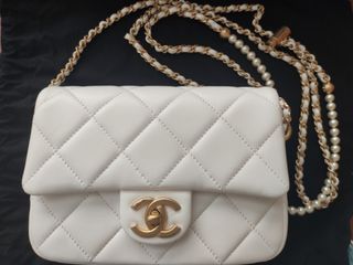 Chanel Perfect Edge Flap Bag With Calfskin Ruthenium GHW