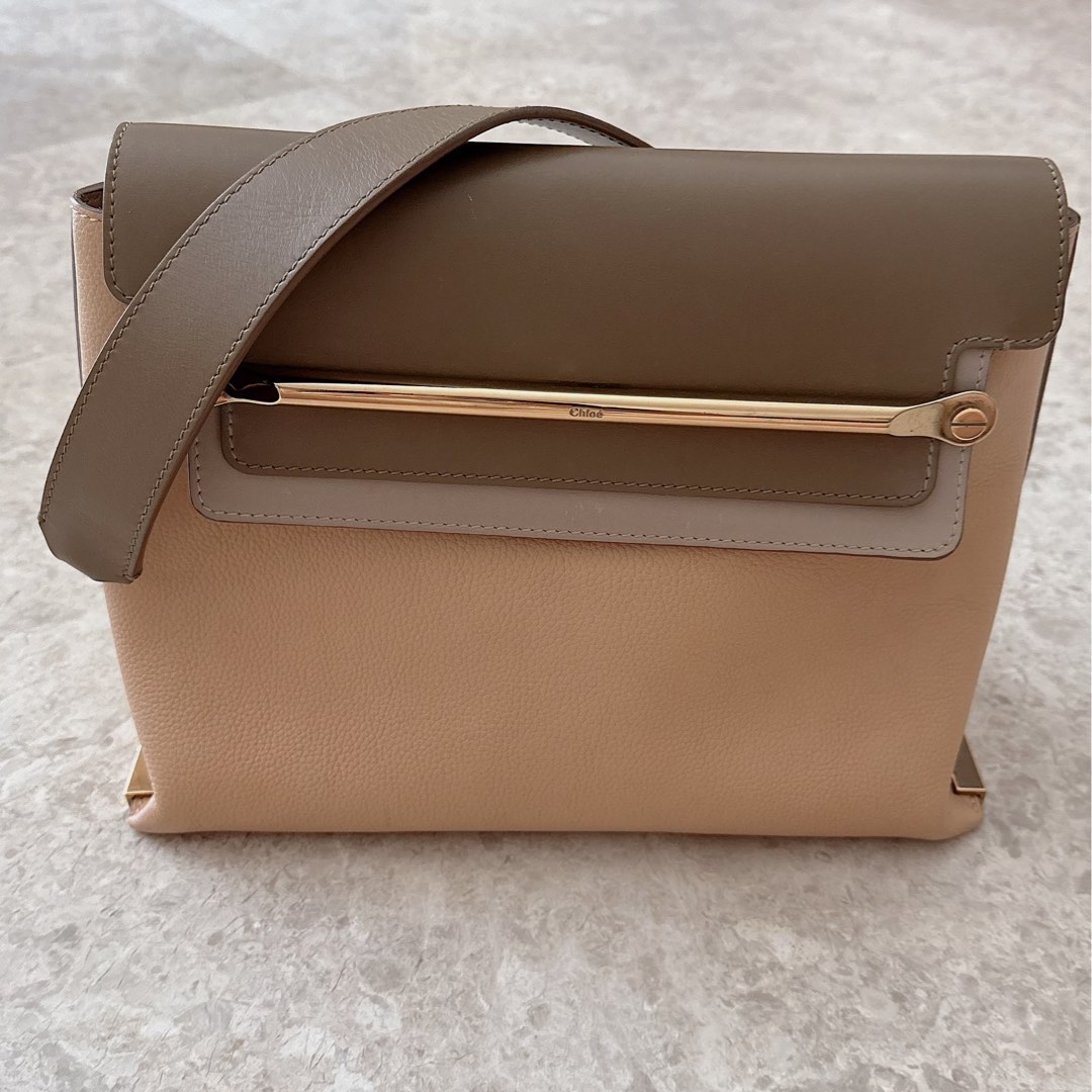 Chloe clare mini shop bag