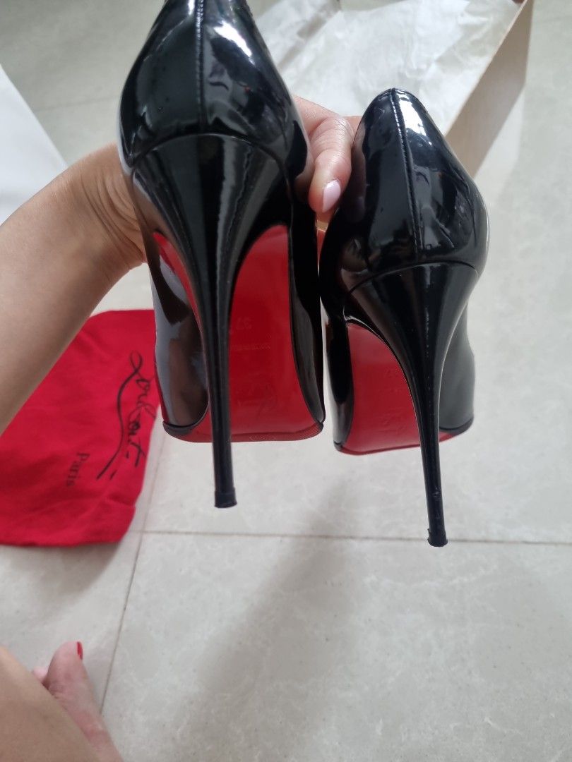 Christian louboutin Black Heart heels