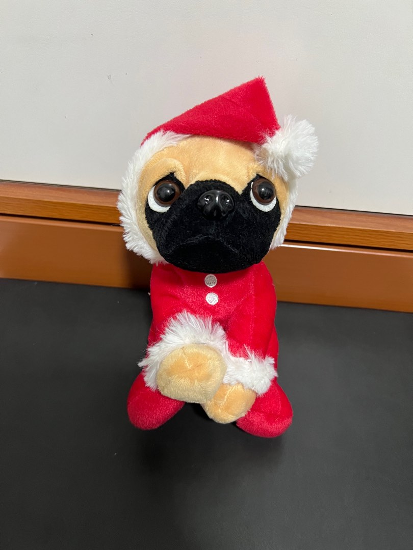 Christmas top pug teddy
