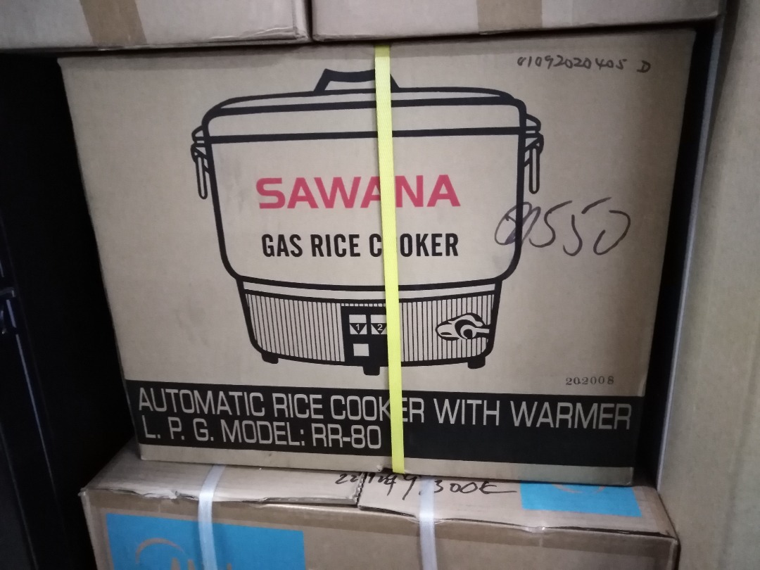 Commercial SAWANA Gas Rice Cooker 10 Litres, TV & Home Appliances