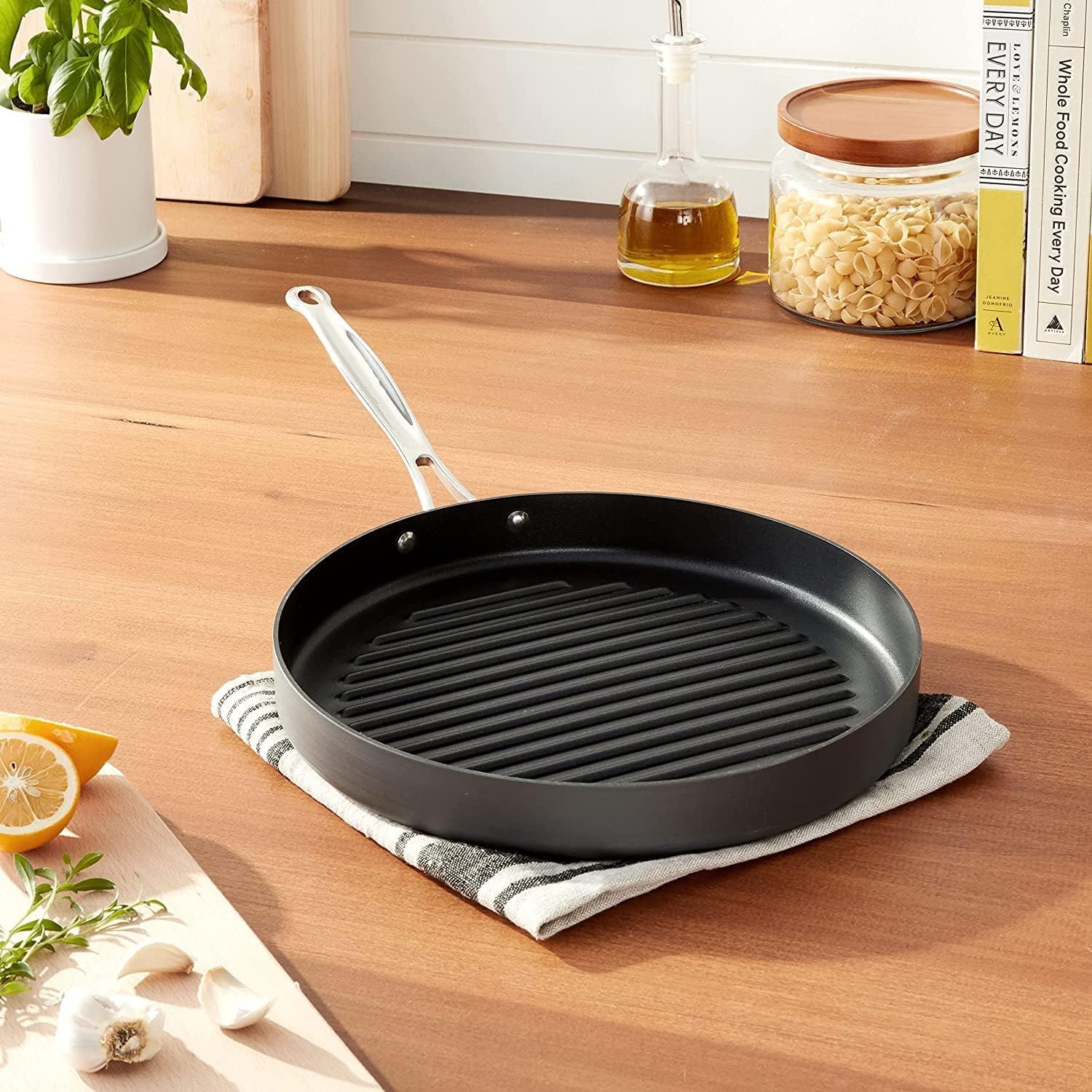 Calphalon Unison Nonstick Grill Pan with Press