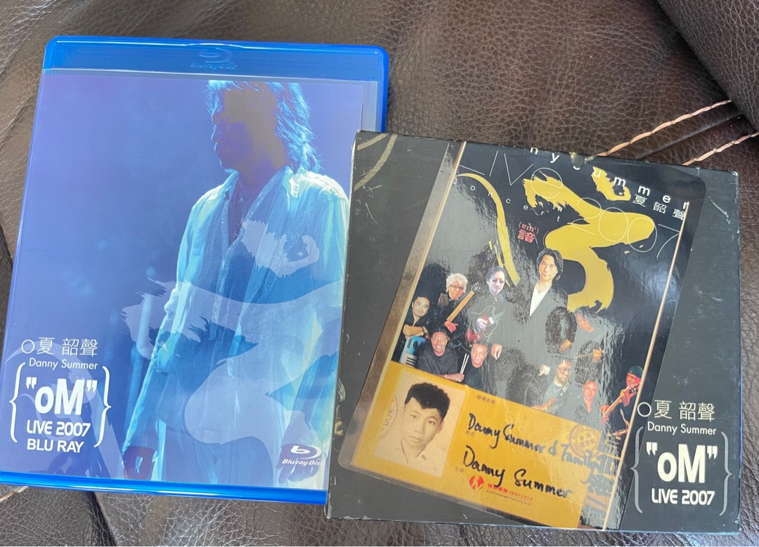 不分拆出售 Danny Summer 夏韶聲 Om Live 2007 Blu Ray 極新淨 98 新 絕版 Danny Summer
