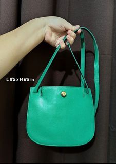 Decke green small two way bag