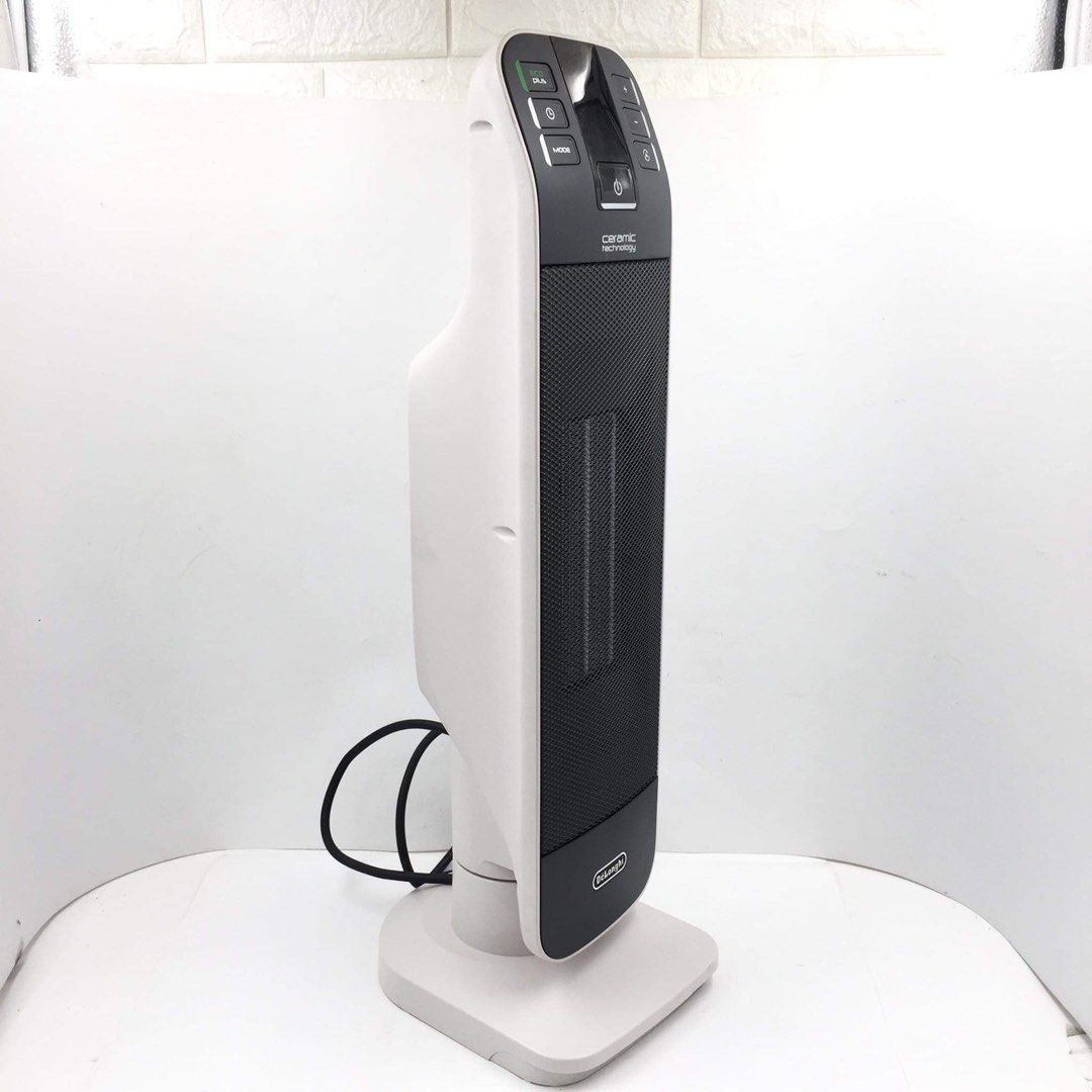 DELONGHI HFX65V20 Tall Ceramic Tower Fan Heater, TV & Home Appliances