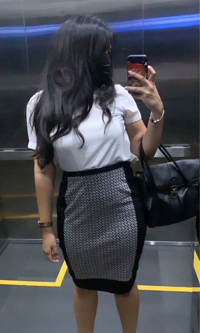 Black pencil deals skirt dorothy perkins