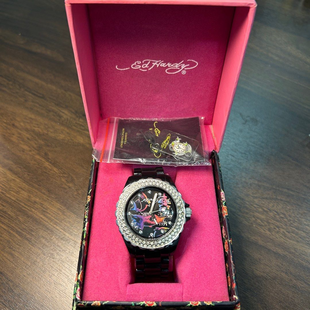 Ed hardy women's watches outlet