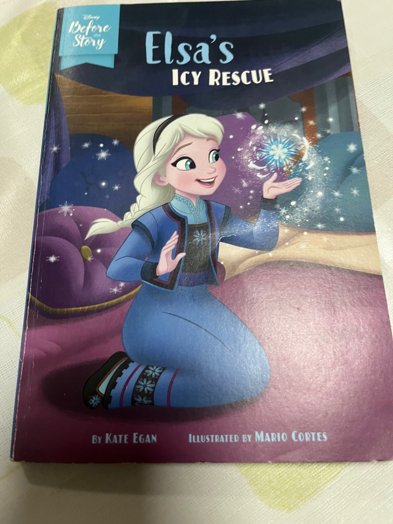 Elsa’s Icy Rescue, 興趣及遊戲, 書本 & 文具, 小說 & 故事書 Carousell